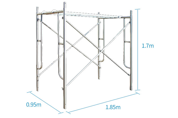 延安移动脚手架常用尺寸？